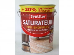 SATURATEUR EXTERIEUR BOIS EXOTIQUES 5L+20% GRATUIT