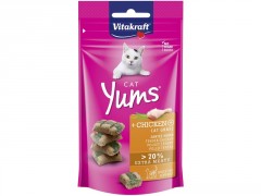 FRIANDISE CHAT YUMS POULET 40G