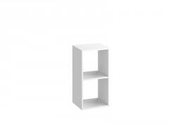 ETAGERE 2 CASES SPACEO KUB BLANC